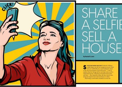 Share a Selfie, Sell a House?